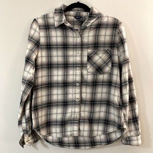 Black and white flannel